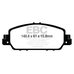 EBC Yellowstuff передние тормозные колодки для Honda Accord 9/HRV (2015+)