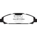 EBC Redstuff передние тормозные колодки Ford Mustang 6 3.7L EBC Redstuff передние тормозные колодки Ford Mustang 6 3.7L