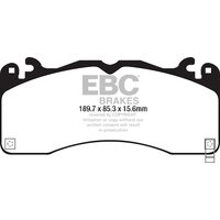 EBC Redstuff передние тормозные колодки для Ford Mustang (mk6) 5.0L (Brembo) 