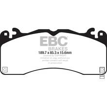 EBC Yellowstuff передние тормозные колодки для Ford Mustang (mk6) 5.0L (Brembo)