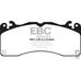 EBC Redstuff передние тормозные колодки для Ford Mustang (mk6) 5.0L (Brembo) EBC Redstuff передние тормозные колодки для Ford Mustang (mk6) 5.0L (Brembo)
