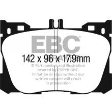 EBC Bluestuff передние тормозные колодки для Mercedes C43/E43/GLC43 (w205/w213/c253)