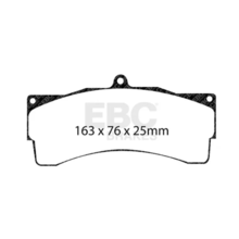 EBC RP-1 Колодки тормозные AP RACING AP Racing CP6230D54, CP9665D54, 25mm