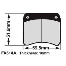 EBC FA514A тормозные колодки