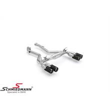 EISENMANN RM Muffler Delete 4x90 mm Tip LeMans chrome/black BMW F87 M2 Competition
