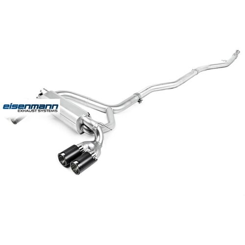 EISENMANN Выхлопная система CP+RM EG 4x90 mm Tip chrome/black для BMW F87 M2 MT