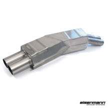 EISENMANN Выхлопная система (задняя часть) TG 2x 83 mm+ для BMW E34 M5 3,6l