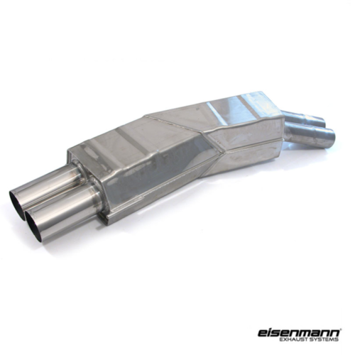 EISENMANN Выхлопная система (задняя часть) TG 2x 83 mm+ для BMW E34 M5 3,6l