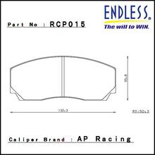 ENDLESS КОЛОДКИ ТОРМОЗНЫЕ RCP AP-RACING CP2279/CP3215/CP5200, PROMA 4POT (компл)