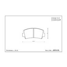 ENDLESS тормозные колодки для AP Racing CP2279/CP3215/CP5200, PROMA 4POT