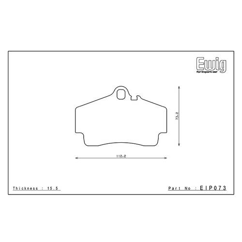 ENDLESS  MA45B Тормозные колодки задние для Porsche 911 (997) Carrera/Carrera4/ Boxster/ Cayman