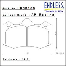 ENDLESS MX72 тормозные колодки для AP Racing CP6600