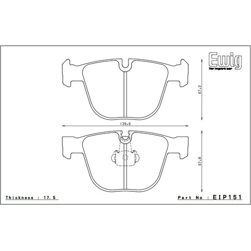 ENDLESS EIP151MX72 Тормозные колодки задние для BMW M3 E92/E90/ M5 E60/M6 E63/E64/ X6 E72 Active Hyb ENDLESS EIP151MX72 Тормозные колодки задние для BMW M3 E92/E90/ M5 E60/M6 E63/E64/ X6 E72 Active Hyb