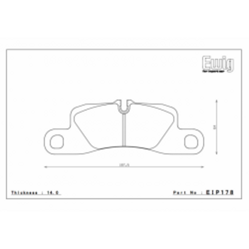 ENDLESS ME20 задние тормозные колодки для Porsche 911 Carrera/4 (991) ENDLESS ME20 задние тормозные колодки для Porsche 911 Carrera/4 (991)