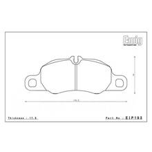 ENDLESS EIP193MA45B Тормозные колодки передние для Porsche 3.6 CARRERA/911(991) 3.4 CARRERA/4