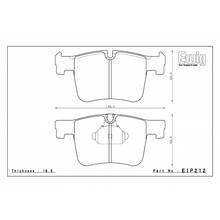 ENDLESS CCRg передние тормозные колодки для BMW 1/2/3/4/X3/X4-ser (под 312/328/300/330мм диск)