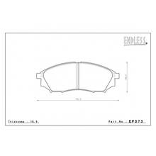 ENDLESS SSY  передние тормозные колодки  для INFINITI FX35/FX45 (2006+) (non Akebono)