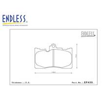 ENDLESS EP439CCRg Тормозные колодки передние для INFINITI IS 350 (06-12)/LEXUS GS 300/460/450H 2006+