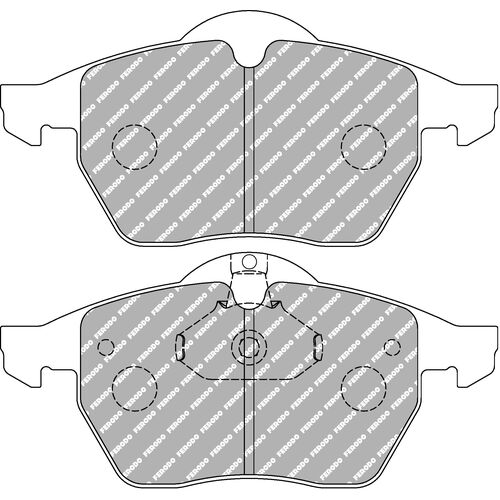 FERODO FCP1068H DS2500 колодки перед для Astra OPC / CALIBRA / VECTRA B