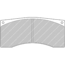 FERODO DS UNO тормозные колодки для суппортов JBT/Alcon/Wilwood/Brembo (4-Поршневые)