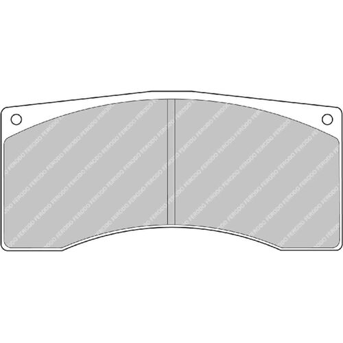 FERODO DS UNO тормозные колодки для суппортов JBT/Alcon/Wilwood/Brembo (4-Поршневые)