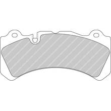 FERODO FRP3098H DS2500 Колодки тормозные для BREMBO 6 piston D58