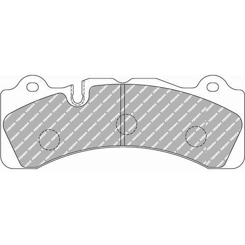 FERODO FRP3099H DS2500 Колодки для BREMBO 6-pot