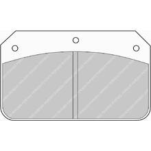 FERODO FDSR502 Тормозные колодки WILWOOD Dynalite c/pin - Th. 12.4mm