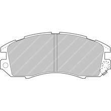 FERODO FCP789H DS2500 Колодки перед для Subaru Impreza GC 1.6/1.8/2.0 / LEGACY BC/BG 1.8/2.0/2.2/2.5