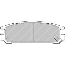 FERODO FCP790H DS2500 Колодки зад для Subaru Impreza GC 1.6/1.8/2.0 / LEGACY BC/BG 2.0/2.5