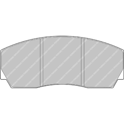 FERODO DS UNO  тормозные колодки для AP Racing 5200 / Subaru Impreza Group N (ПЕРЕДНИЕ)