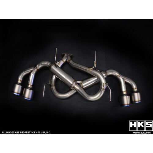 HKS 31025-AN004 Выхлопная система Spec-R (титан) для Nissan GTR R35