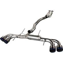 HKS Выхлопная система RACING MUFFLER с резонатором для Nissan GTR R35