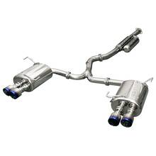 HKS Super Turbo Muffler Выхлопная система (средняя и задняя часть) для Subaru WRX STI (GVB/GVF)
