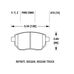 Brannor Ceramic передние тормозные колодки для INFINITI FX35/FX45/Murano (03-05) (Скобы) Brannor Ceramic передние тормозные колодки для INFINITI FX35/FX45/Murano (03-05) (Скобы)