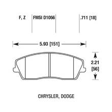 Brannor Ceramic передние тормозные колодки для Dodge Charger/Challenge/Magnum/Chrysler 300C (под 320мм диск)