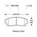 Brannor Ceramic передние тормозные колодки для Dodge Charger/Challenge/Magnum/Chrysler 300C (под 320мм диск) Brannor Ceramic передние тормозные колодки для Dodge Charger/Challenge/Magnum/Chrysler 300C (под 320мм диск)