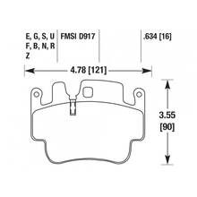 HAWK PC задние тормозные колодки для Porsche 911 (996) Turbo/S/GT2/GT3/передние тормозные колодки для Porsche 911 Carrera (996/997.1)/Cayman/Boxster (987/986) (под 318/330мм диск)