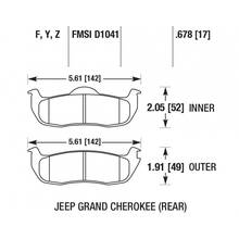 Brannor Ceramic задние тормозные колодки для NISSAN ARMADA / TITAN/INFINITI QX56 (2004-2010)