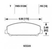 Brannor Ceramic передние тормозные колодки для Infiniti QX56/QX80 (2011+)