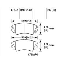 HAWK HPS передние тормозные колодки для Opel Insignia/Astra J/Chevrolet Camaro (5th gen) (под 321мм диск)