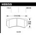 HAWK HPS тормозные колодки для суппортов Alcon Mono4