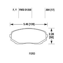 Brannor Ceramic передние тормозные колодки для Mazda CX7/CX9 (mk1/mk2)/Ford Edge/Pajero Sport mk3