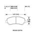 HAWK HPS Передние тормозные колодки для Mazda CX5 (2012+) / Nissan Qashqai/X-trail HAWK HPS Передние тормозные колодки для Mazda CX5 (2012+) / Nissan Qashqai/X-trail