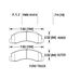 Brannor Ceramic передние тормозные колодки для Ford F150 (2010+/2018+)/Expedition/Lincoln Navigator (10+) Brannor Ceramic передние тормозные колодки для Ford F150 (2010+/2018+)/Expedition/Lincoln Navigator (10+)