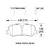 Brannor Ceramic задние тормозные колодки для Range Rover Vogue/ Sport / Discovery (2005+) Brannor Ceramic задние тормозные колодки для Range Rover Vogue/ Sport / Discovery (2005+)