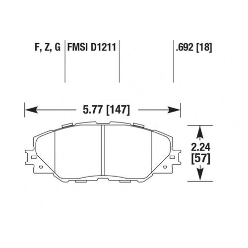 PowerStop Z23 передние тормозные колодки для Toyota RAV4/Auris/Prius+ (06-16) (под 296мм диск) PowerStop Z23 передние тормозные колодки для Toyota RAV4/Auris/Prius+ (06-16) (под 296мм диск)