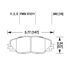 HAWK PC передние тормозные колодки для Toyota RAV4 (06-16) HAWK PC передние тормозные колодки для Toyota RAV4 (06-16)