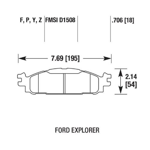 Brannor Ceramic передние тормозные колодки для Ford Explorer 5 Limited (под 325мм диск) Brannor Ceramic передние тормозные колодки для Ford Explorer 5 Limited (под 325мм диск)