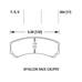 HAWK HPS Колодки тормозные HP-Brakes HPB-BP607, D=42mm (17mm) HAWK HPS Колодки тормозные HP-Brakes HPB-BP607, D=42mm (17mm)